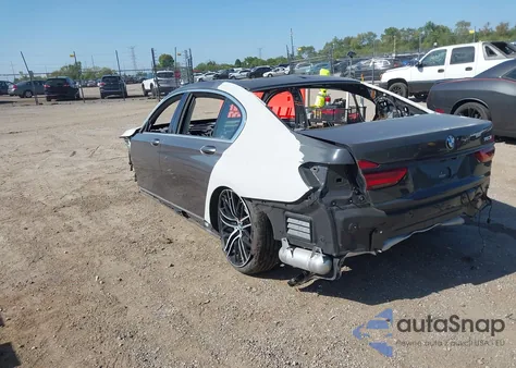 2018 BMW 750I из США, поврежденный, VIN WBA7F0C56JGM22638